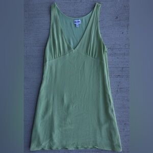 Aritzia Green Mini Dress